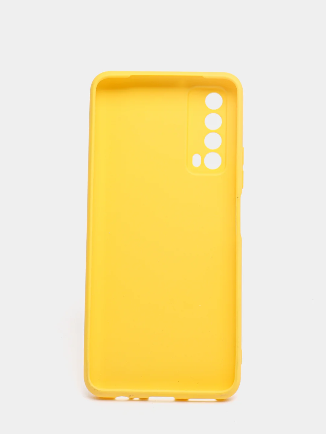Желтый чехол Huawei P Smart 2021 силиконовый