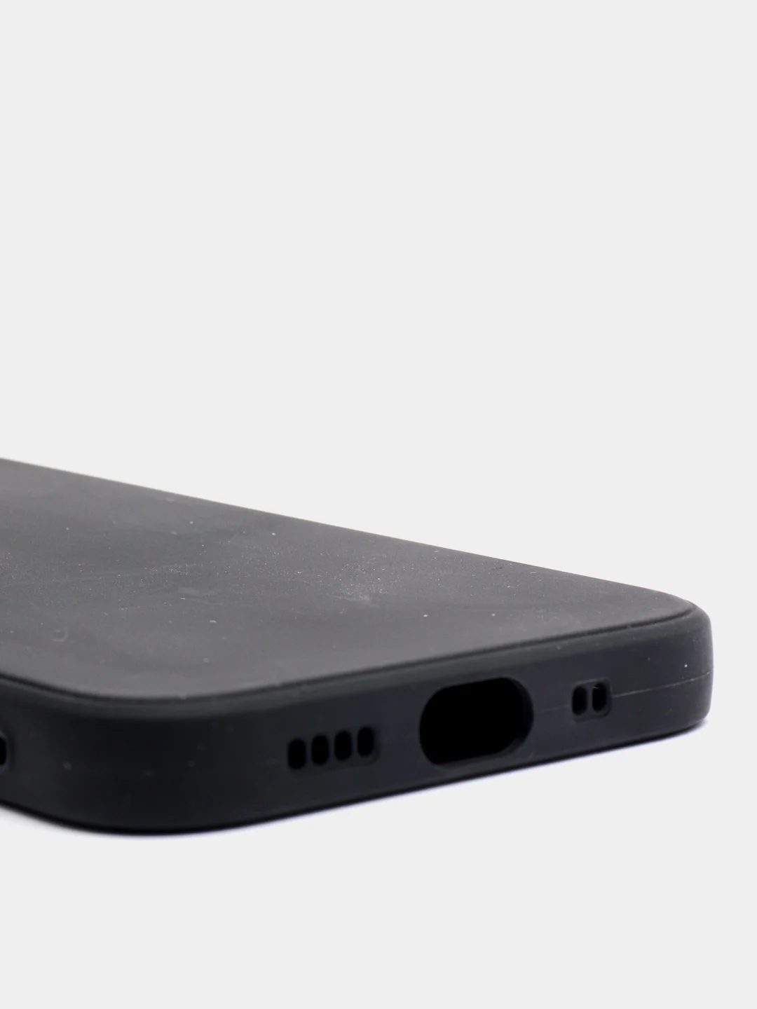 Черный чехол силиконовый для iPhone 7, 8 SE 2020, 11, 12, 13, Pro, Max, mini, защита камеры