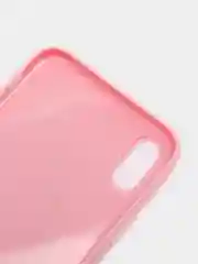 Розовый силиконовый бриллиантовый чехол для iPhone 6 6S 7 Plus 8 Plus SE 2020 X XS XR  11 Pro Max
