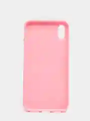 Розовый силиконовый бриллиантовый чехол для iPhone 6 6S 7 Plus 8 Plus SE 2020 X XS XR  11 Pro Max