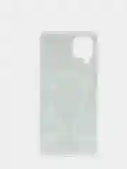 Бирюзовый чехол Samsung Galaxy M32 / A22 (Самсунг Галакси М32 / А22), силиконовый с рисунком