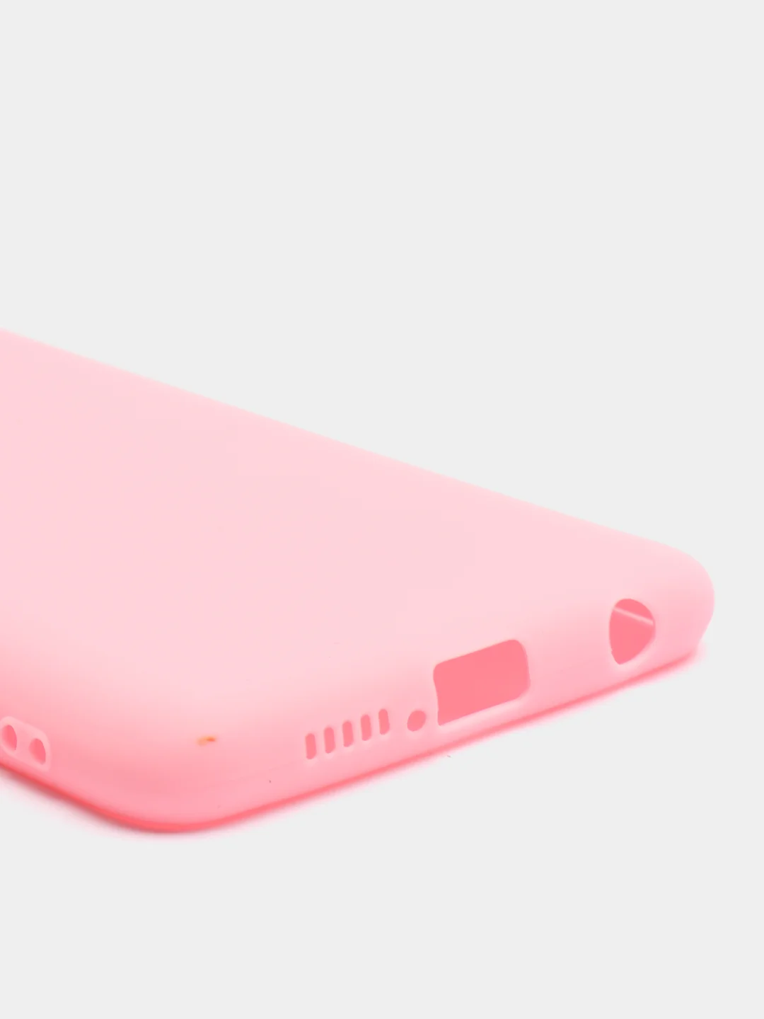 Розовый чехол Xiaomi Poco X3 (NFC) / X3 Pro, силиконовый, цветной, матовый