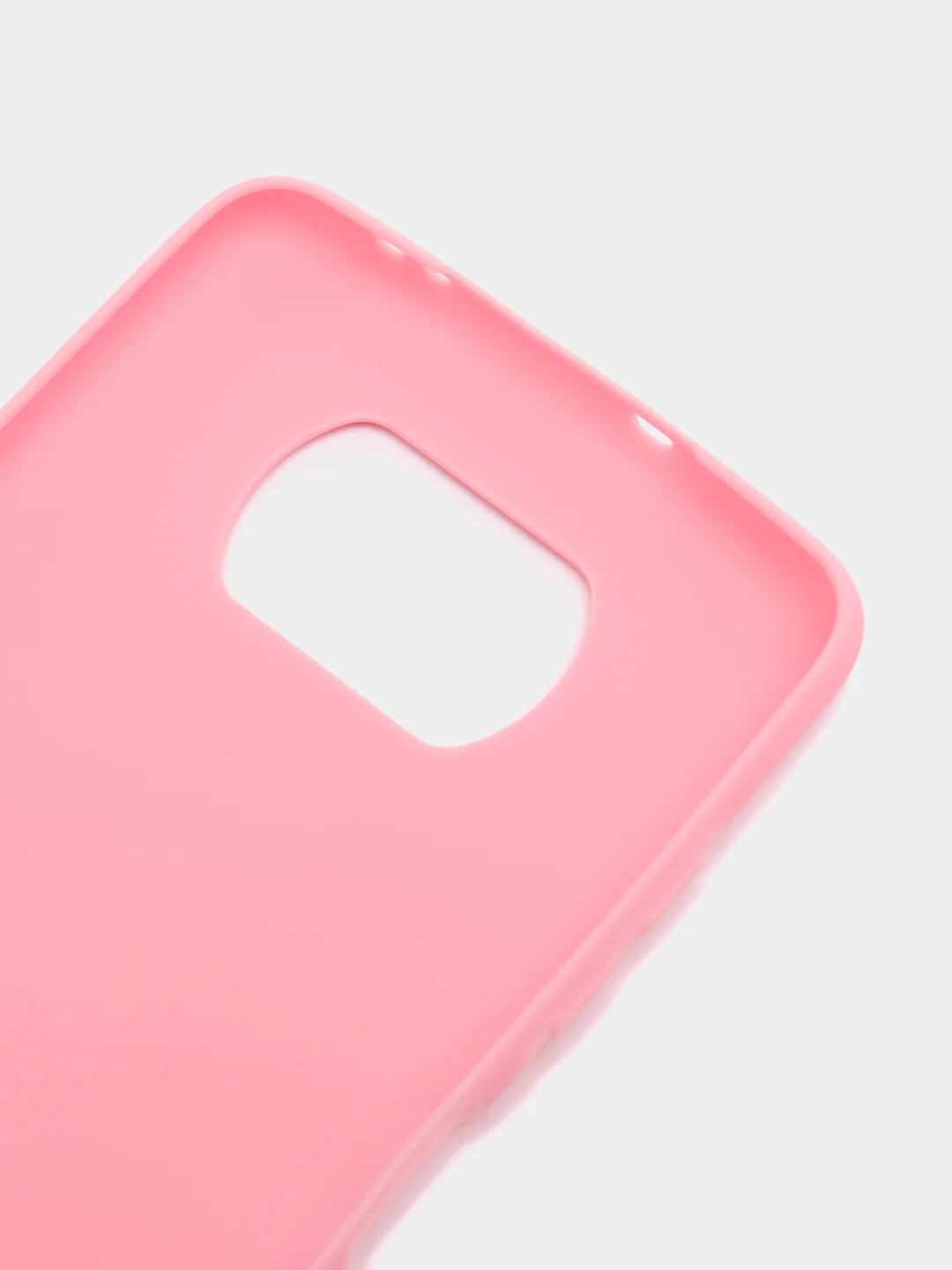 Розовый чехол Xiaomi Poco X3 (NFC) / X3 Pro, силиконовый, цветной, матовый