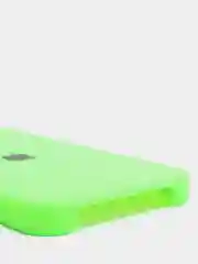 Салатовый чехол Silicone Case для iPhone 13 / 13 Pro / 13 Pro Max с открытым низом