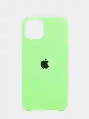 Салатовый чехол Silicone Case для iPhone 13 / 13 Pro / 13 Pro Max с открытым низом