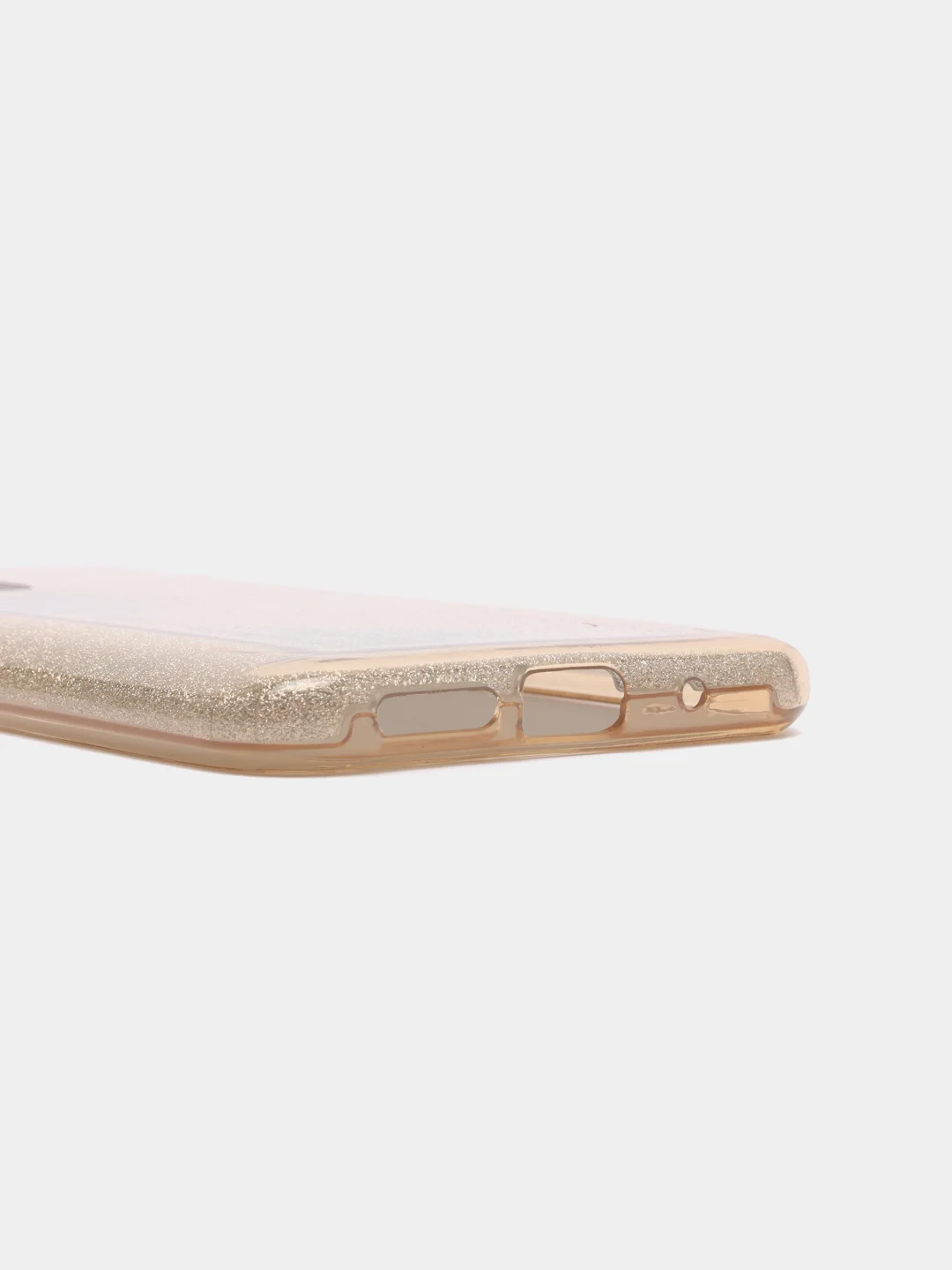 Золотой чехол для Xiaomi Redmi 10, многослойный с блёстками