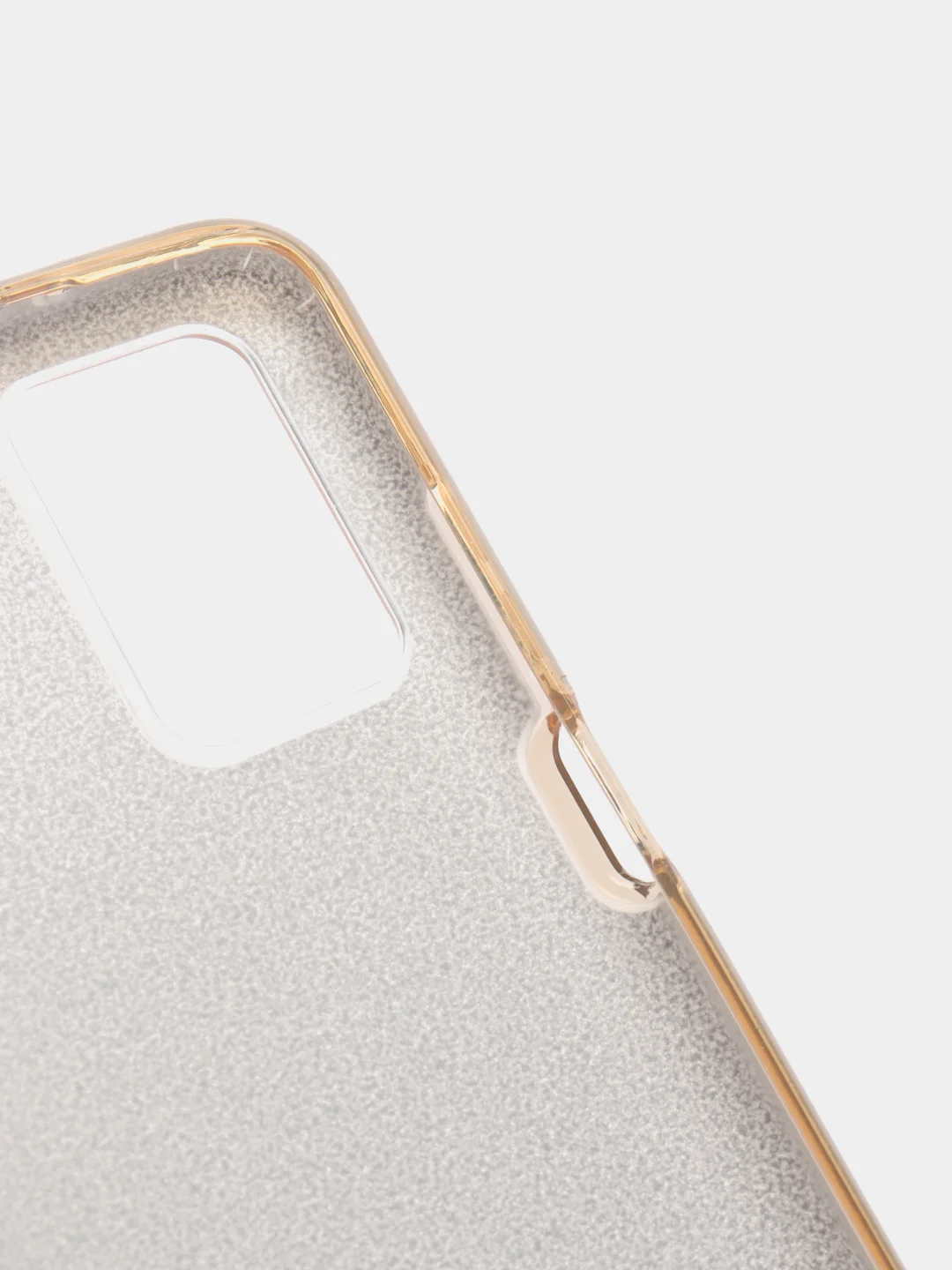 Золотой чехол для Xiaomi Redmi 10, многослойный с блёстками