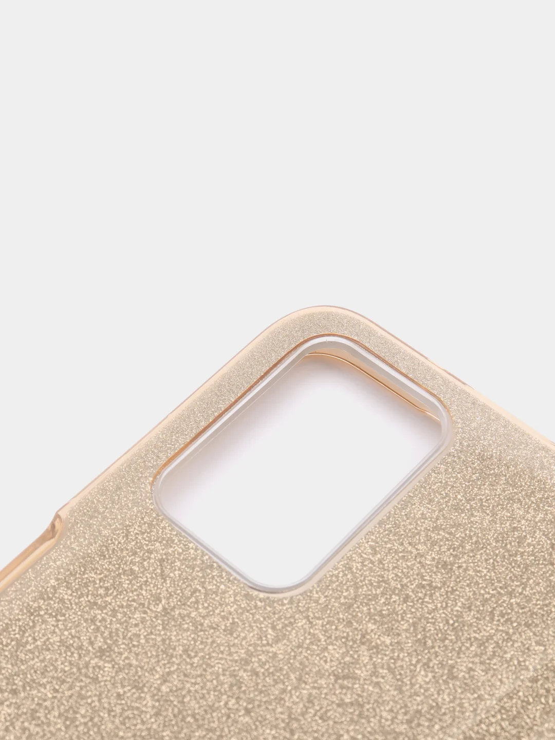 Золотой чехол для Xiaomi Redmi 10, многослойный с блёстками