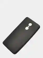 Угольный чехол для Xiaomi Redmi Note 4X / Note 4 силиконовый матовый