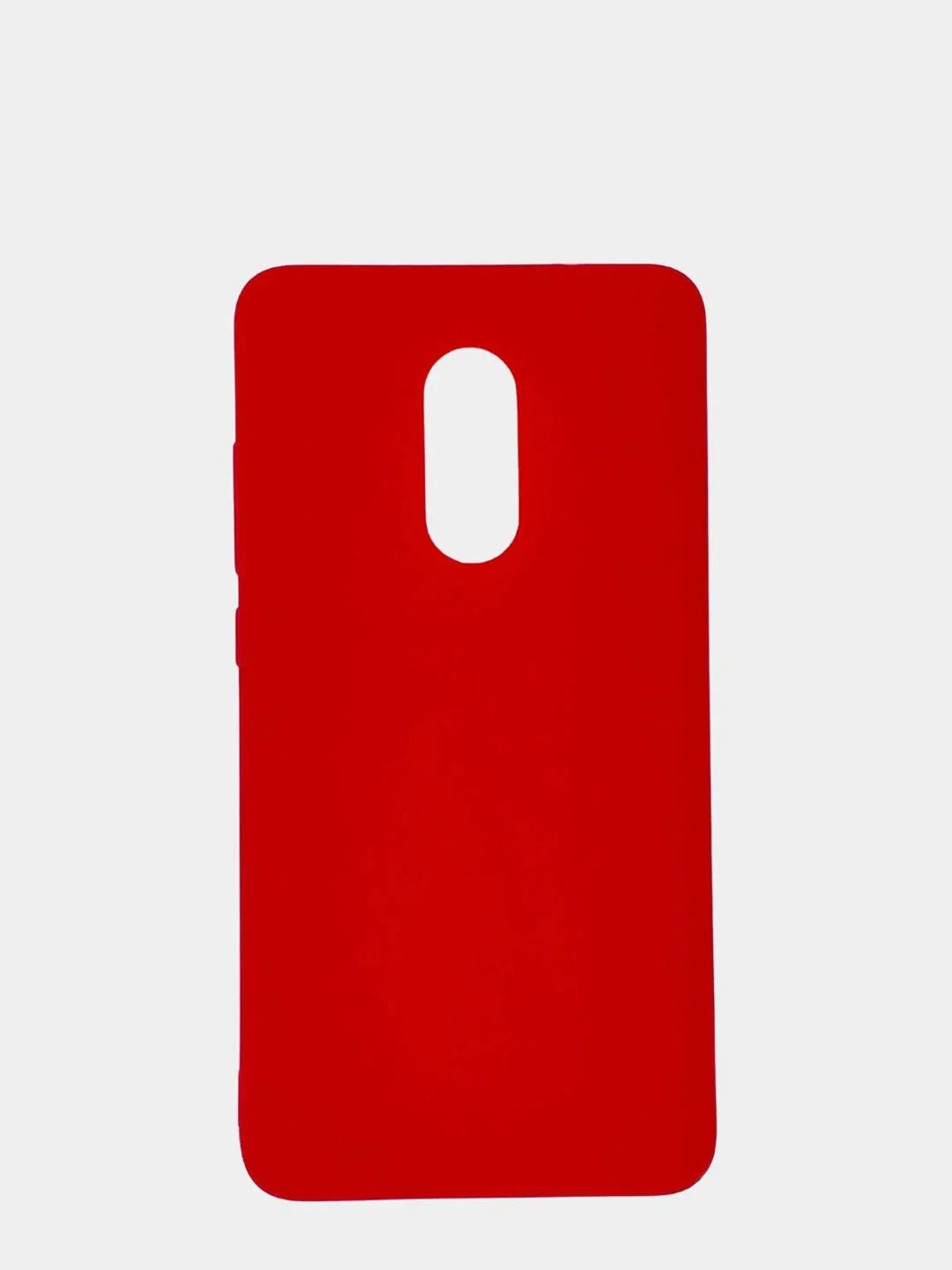 Красный чехол для Xiaomi Redmi Note 4X / Note 4 силиконовый матовый