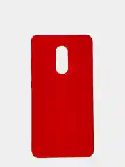 Красный чехол для Xiaomi Redmi Note 4X / Note 4 силиконовый матовый