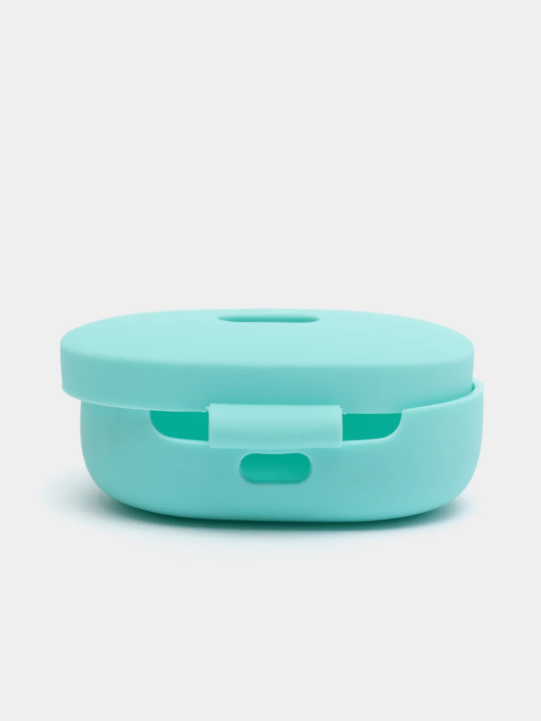 Бирюзовый силиконовый чехол для Xiaomi Redmi Airdots / Airdots S / Airdots 2