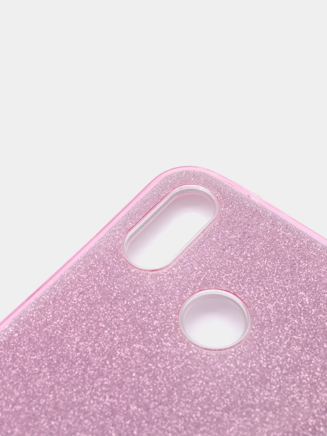 Сиреневый чехол для Huawei P20 Lite Многослойный с блёстками