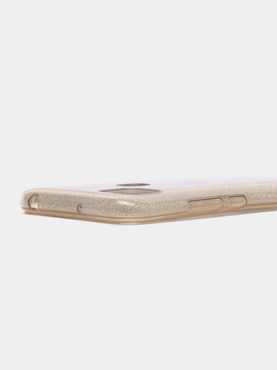 Золотой чехол для Xiaomi Redmi 9C Многослойный с блёстками