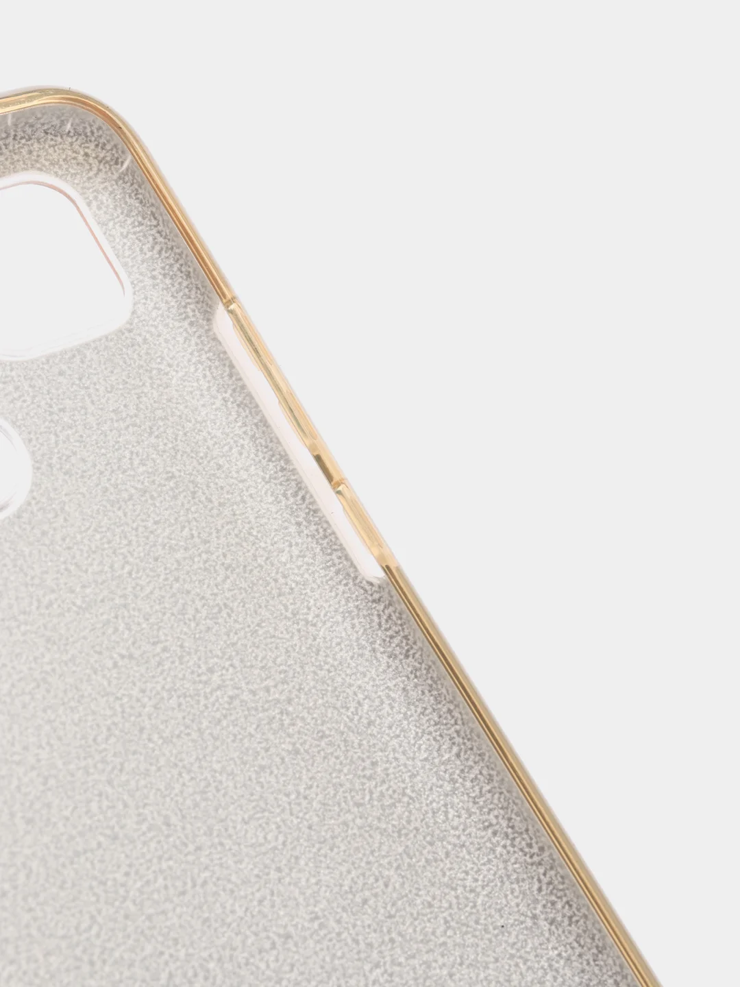 Золотой чехол для Xiaomi Redmi 9C Многослойный с блёстками