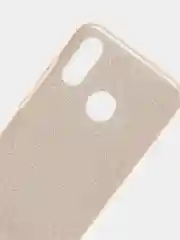 Золотой чехол для Huawei P Smart 2019 Многослойный с блёстками