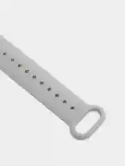 Серый ремешок для Mi Band 4, Mi Band 3, силиконовый