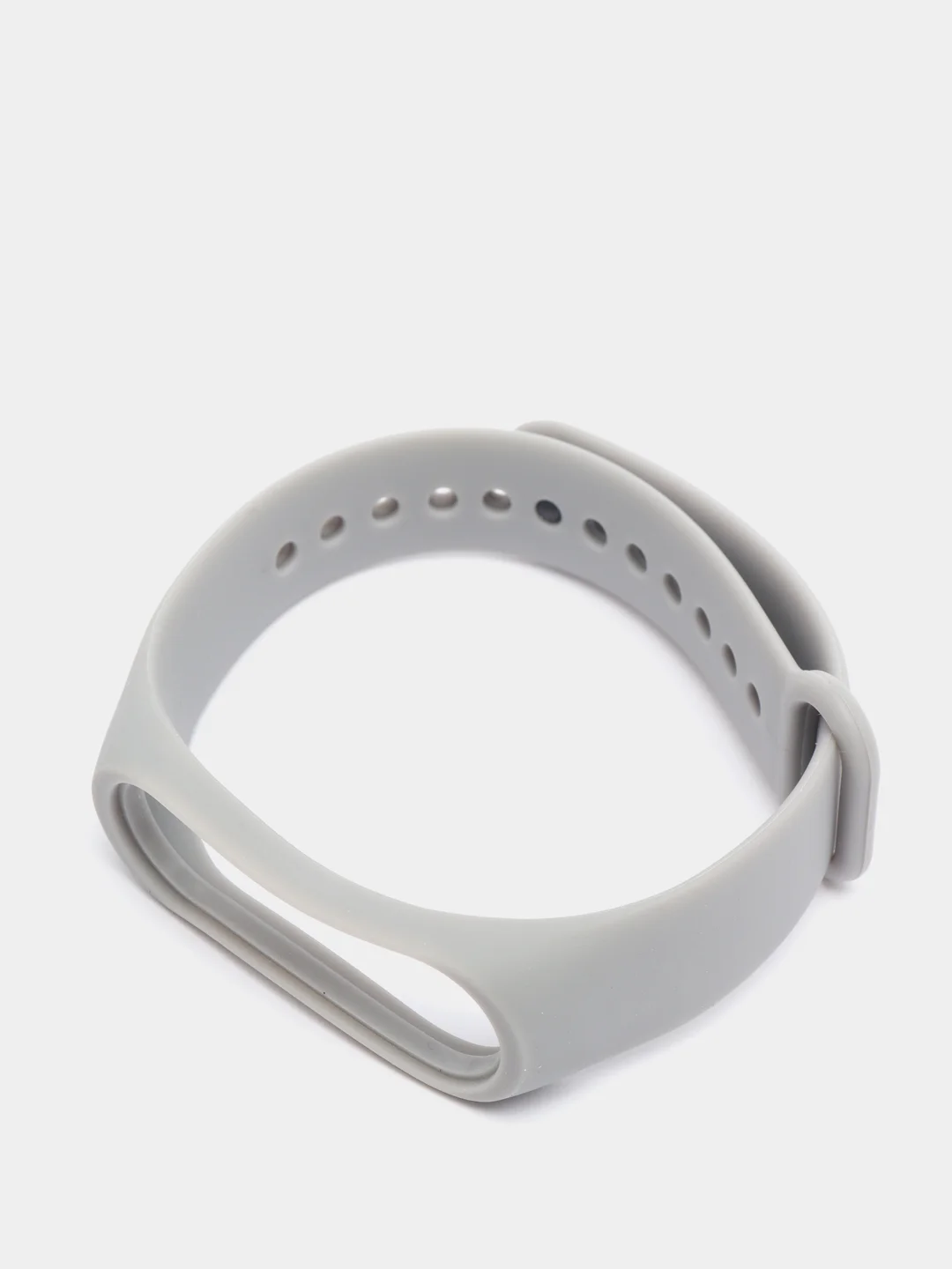 Серый ремешок для Mi Band 4, Mi Band 3, силиконовый