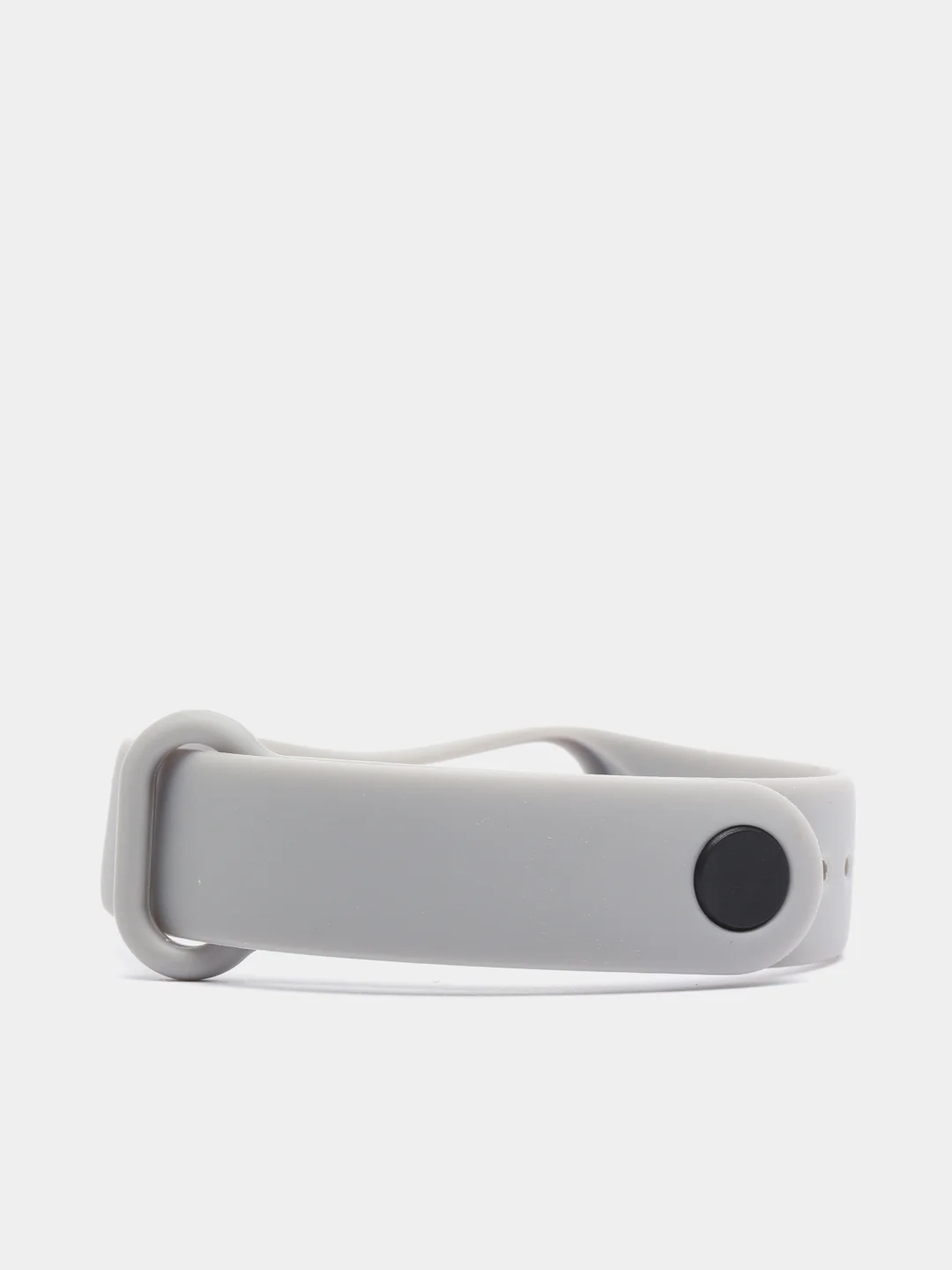 Серый ремешок для Mi Band 4, Mi Band 3, силиконовый