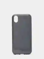 Темно-синий чехол для Honor 8S Многослойный с блёстками