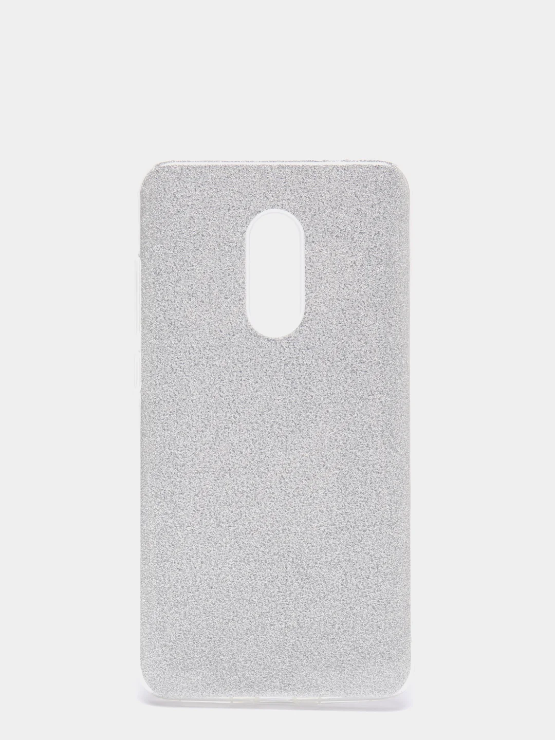 Серебряный чехол для Xiaomi Redmi Note 4X Многослойный с блёстками