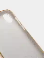 Золотой чехол для Honor 8S Многослойный с блёстками