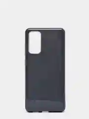 Темно-синий чехол для Samsung S20FE Многослойный с блёстками