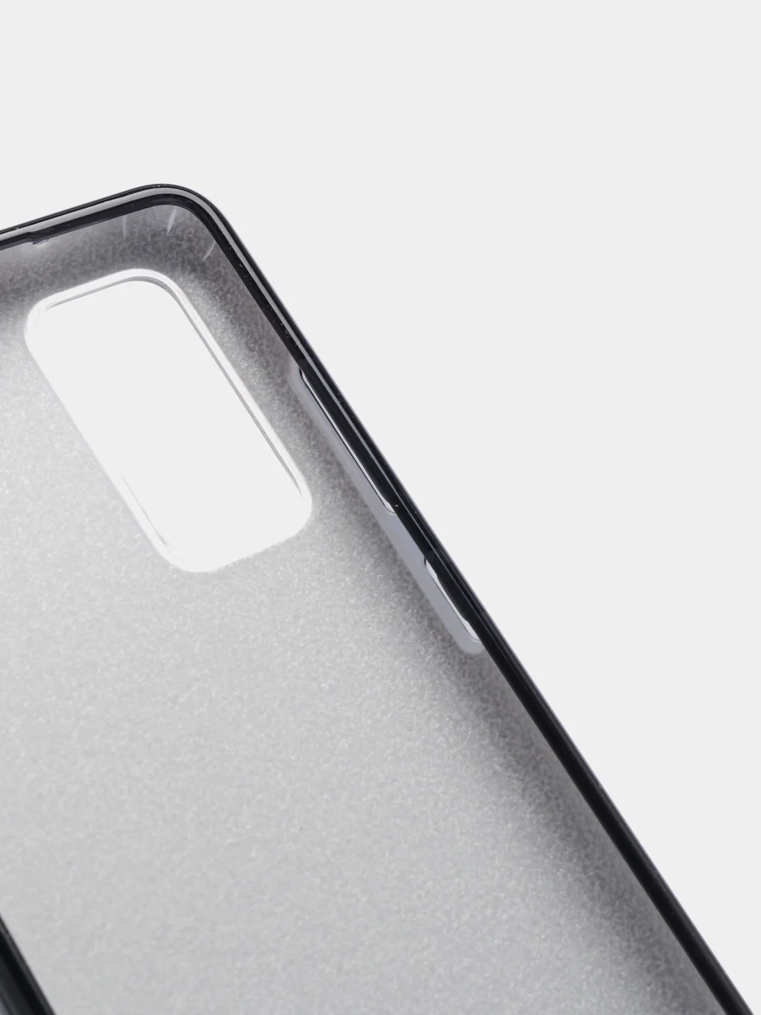 Темно-синий чехол для Samsung S20FE Многослойный с блёстками