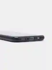 Темно-синий чехол для Samsung A7 2018 Многослойный с блёстками