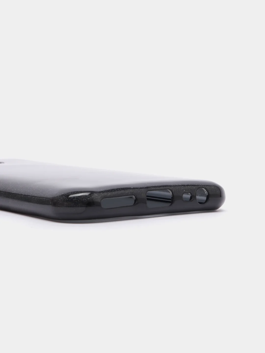 Темно-синий чехол для Xiaomi Redmi 8A Многослойный с блёстками