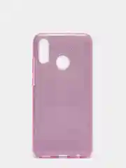 Сиреневый чехол для Huawei P Smart 2019 Многослойный с блёстками