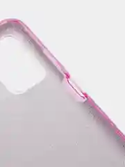 Сиреневый чехол для Xiaomi Redmi 10, многослойный с блёстками