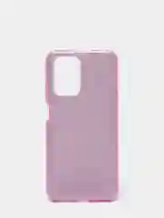 Сиреневый чехол для Xiaomi Redmi 10, многослойный с блёстками