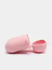 Розовый силиконовый чехол для AirPods 1 и AirPods 2