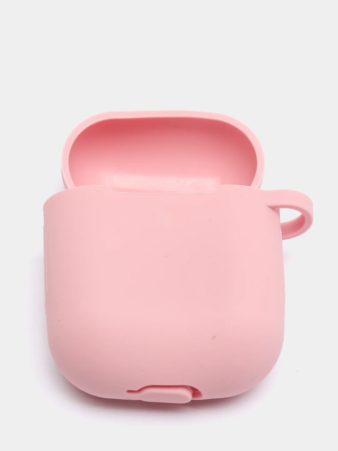 Розовый силиконовый чехол для AirPods 1 и AirPods 2