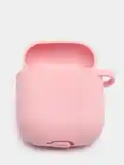 Розовый силиконовый чехол для AirPods 1 и AirPods 2