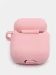 Розовый силиконовый чехол для AirPods 1 и AirPods 2
