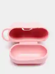 Розовый силиконовый чехол для AirPods 1 и AirPods 2