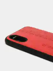 Красный чехол Samsung Galaxy A01 / M01, Самсунг Галакси А01 / М01 из эко кожи Baseus