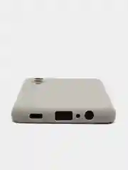 Серый чехол для Samsung Galaxy A02 / M02 2021 / A022F, силиконовый / Самсунг Галакси А02 / М02
