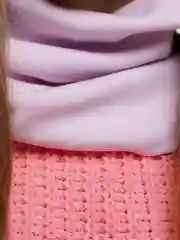 Конфетный шапка детская двухслойная со снудом