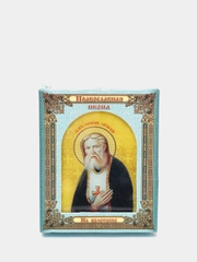 Икона "Серафим Саровский" на подставке
