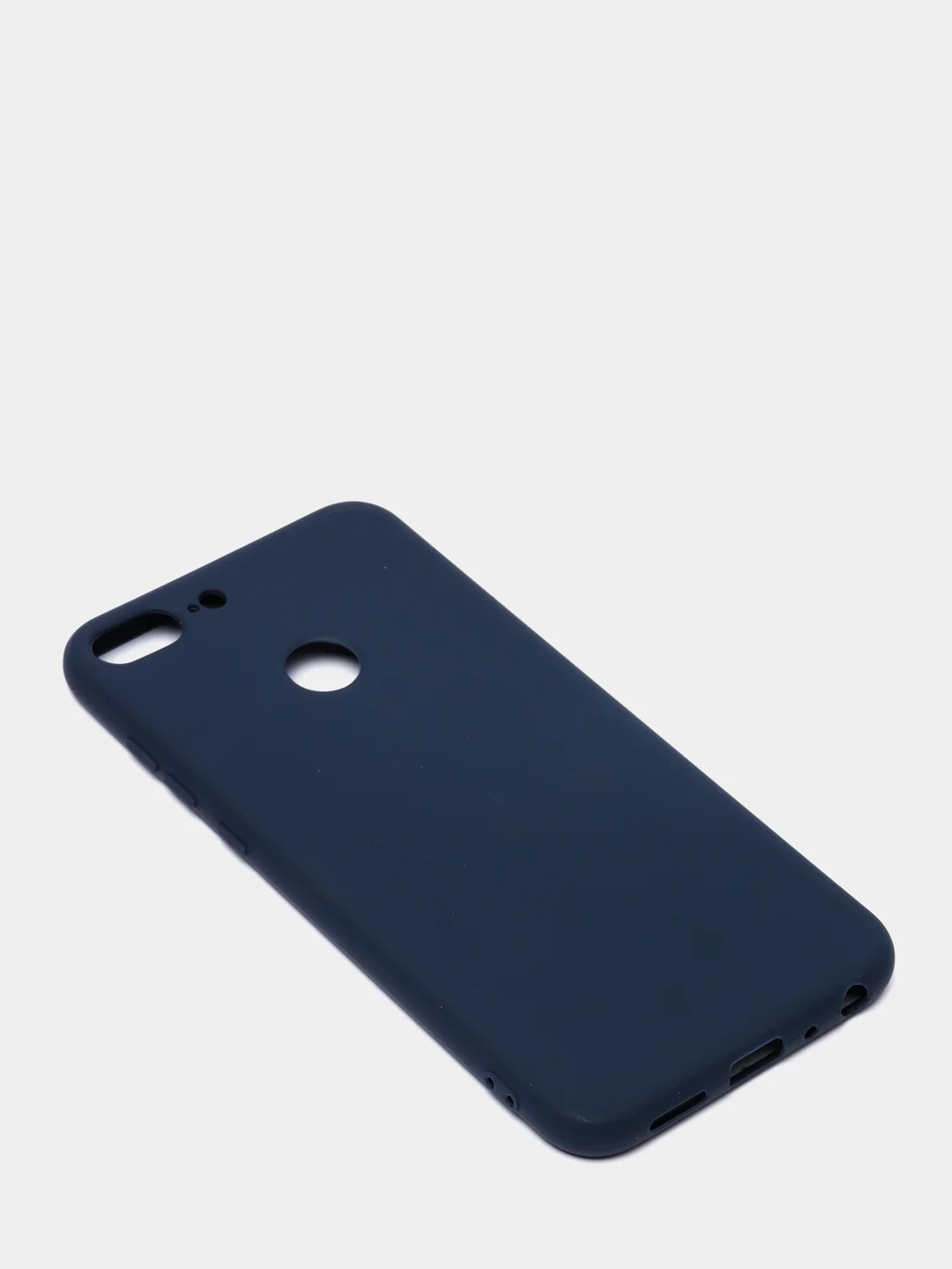 Синий чехол Honor 9 Lite силиконовый