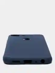 Синий чехол Honor 9 Lite силиконовый