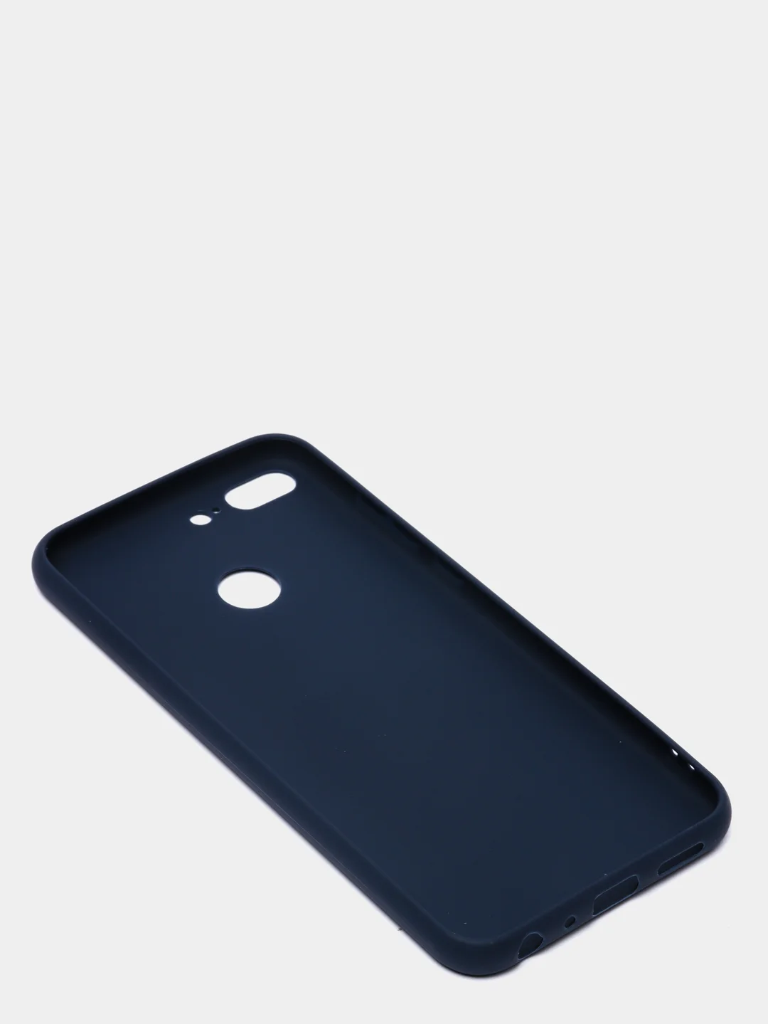 Синий чехол Honor 9 Lite силиконовый