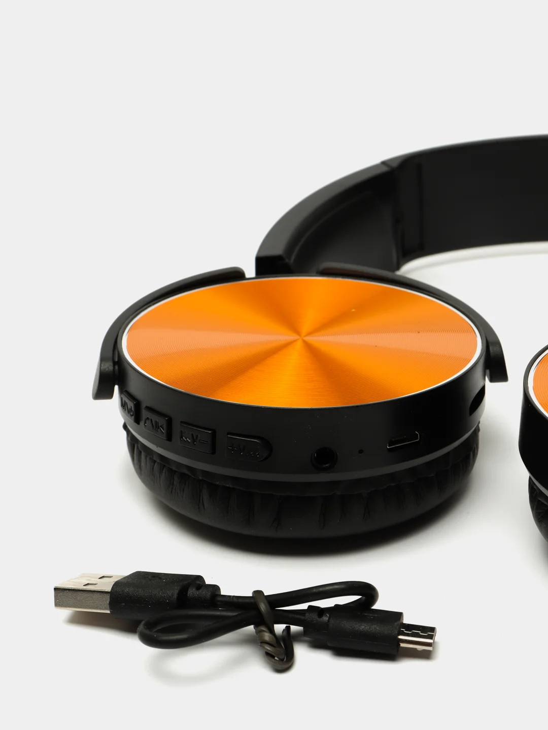 Желтый наушники беспроводные, Bluetooth
