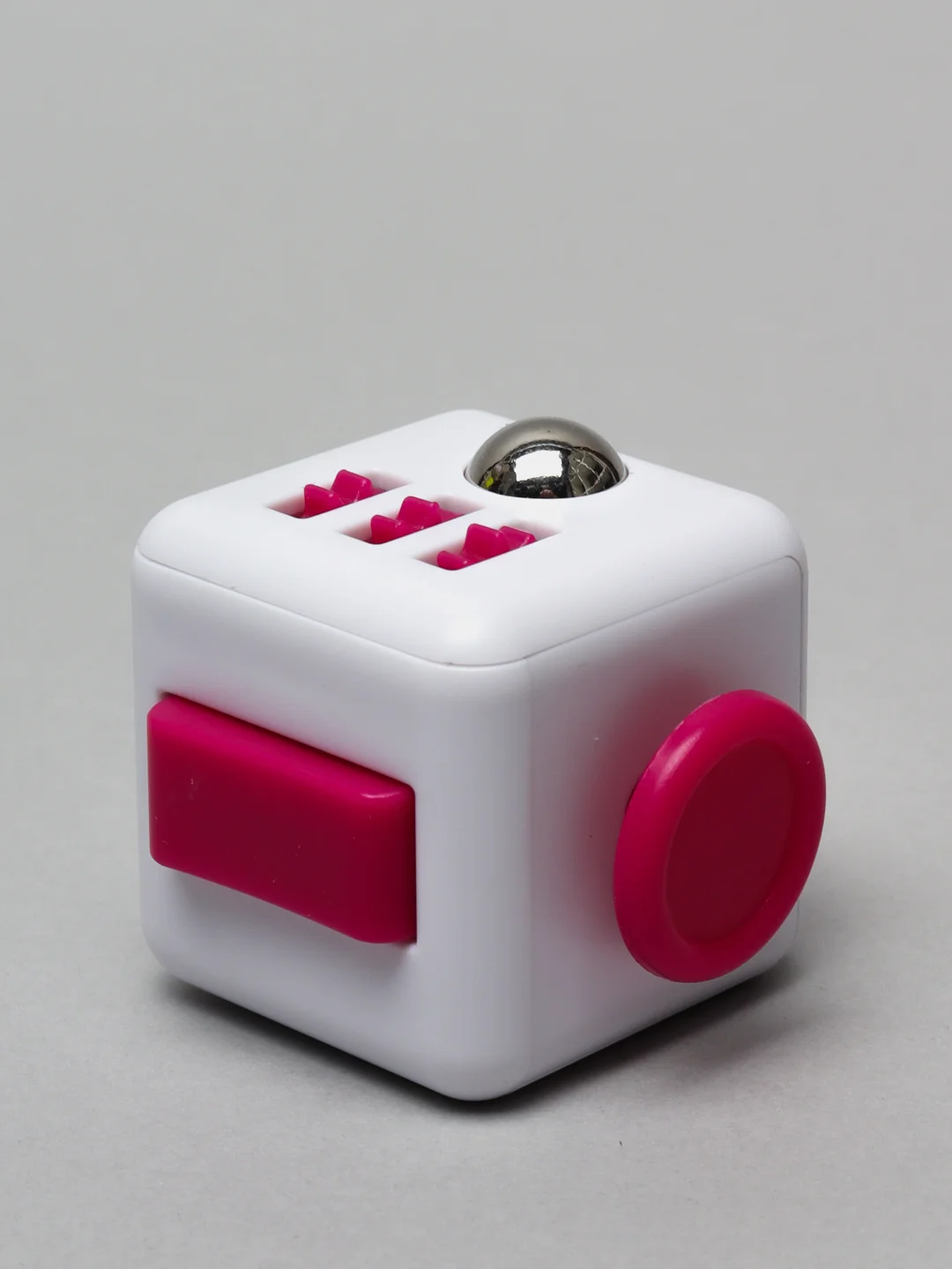 Розовый кубик антистресс Fidget Cube
