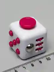 Розовый кубик антистресс Fidget Cube