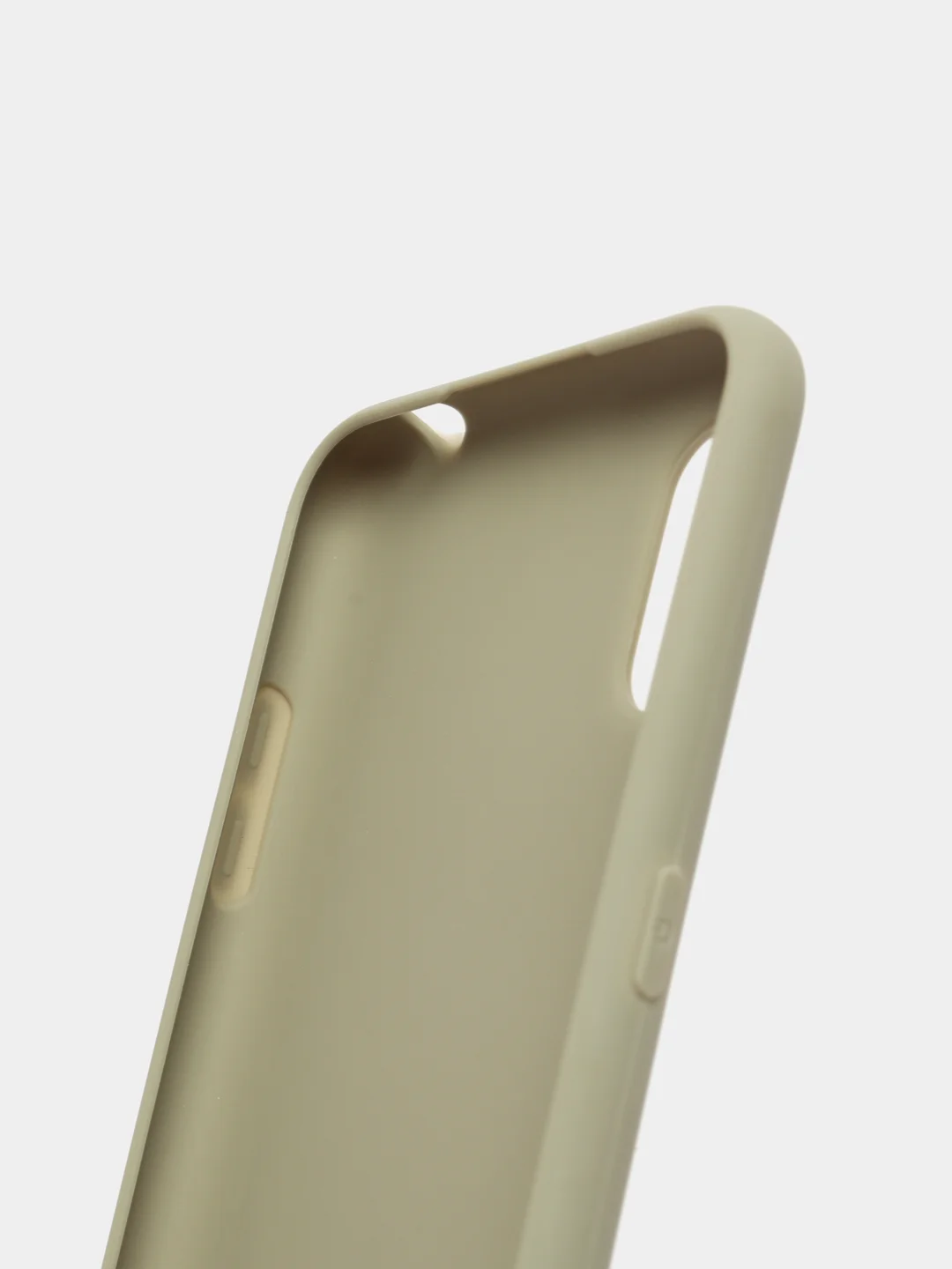 Серый чехол Samsung Galaxy A01 / M01 / Самсунг Галакси А01 / М01 силиконовый цветной матовый