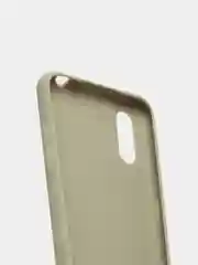 Серый чехол Samsung Galaxy A01 / M01 / Самсунг Галакси А01 / М01 силиконовый цветной матовый
